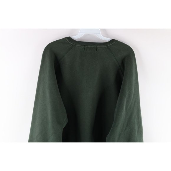 Vtg Eddie Bauer Mens Large Tall Faded Spell Out Block Letter Crewneck Sweatshirt - Picture 8 of 9